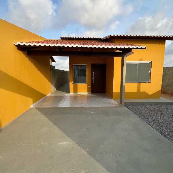 Casa com 2 Quartos, Sala e Cozinha Integrada - Bairro Sollares, Extremoz/RN